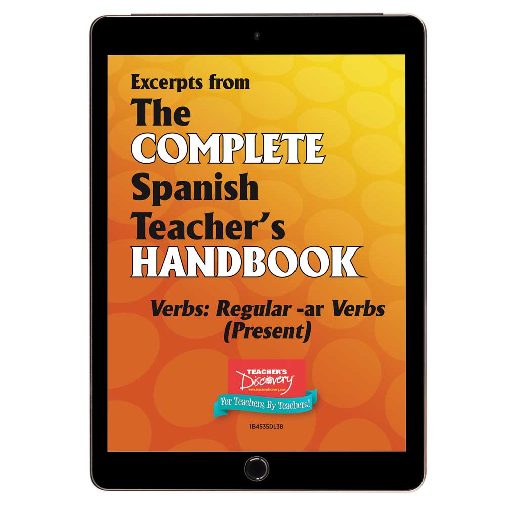Verbs: Regular -ar Verbs (Present) - Spanish - Book Excerpt Download