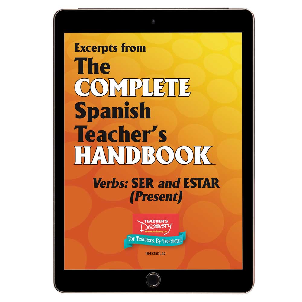 Verbs: SER and ESTAR (Present) - Spanish - Book Excerpt Download