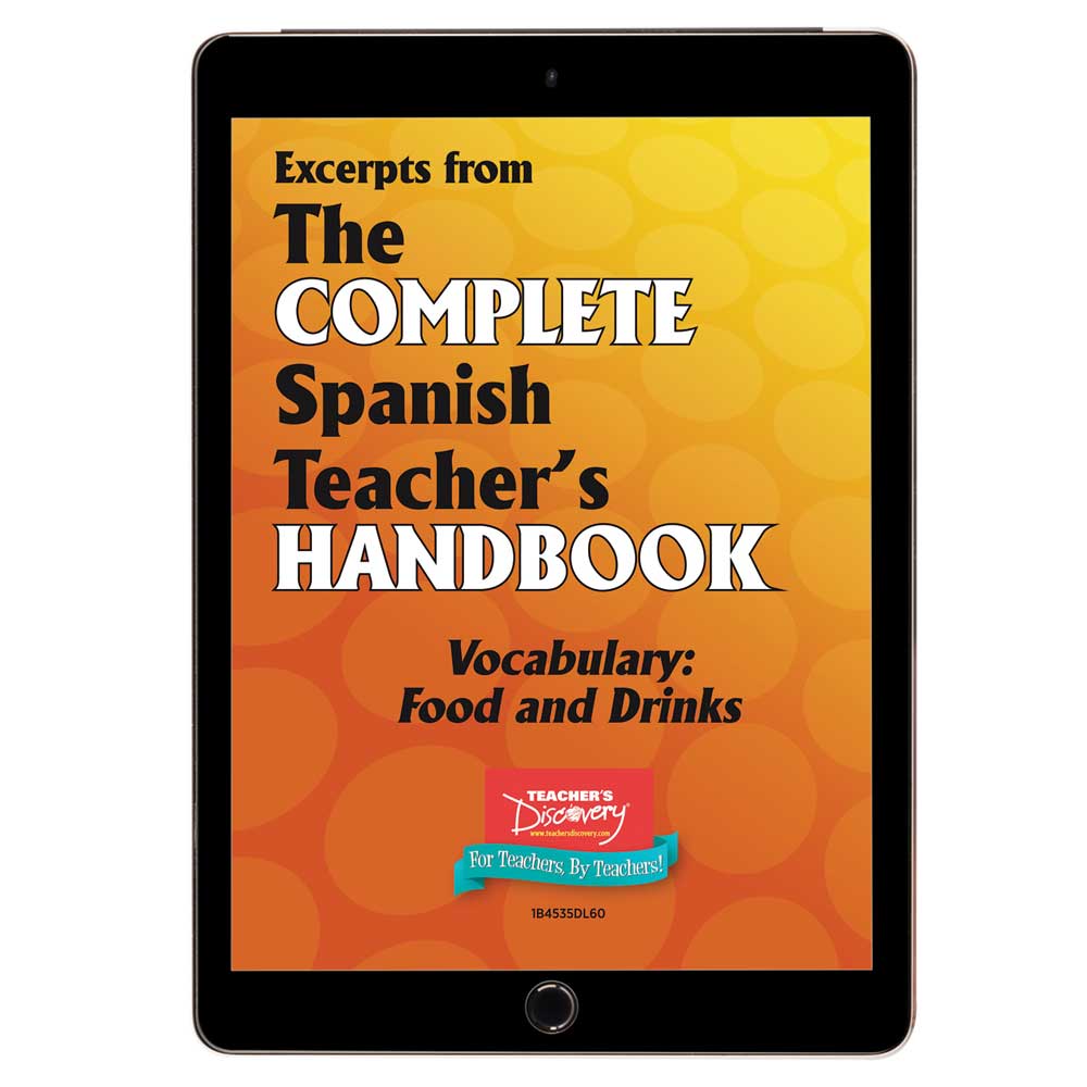 Vocabulary: Food and Drinks - Spanish - Book Excerpt Download