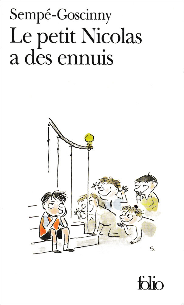 Le petit Nicolas a des ennuis French Book