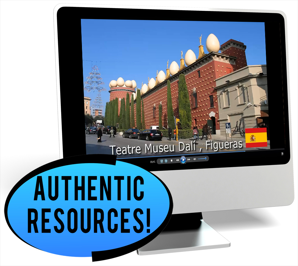 Salvador Dalí Novice-High Spanish IPA Pack - DIGITAL RESOURCE DOWNLOAD  - Hybrid Learning Resource