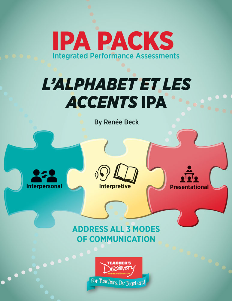 L Alphabet Et Les Accents Novice Low French Ipa Pack Digital Resource