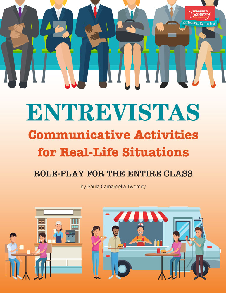 Entrevistas: Communicative Activities for Real-Life Situations Book - Entrevistas: Communicative Activities for Real-Life Situations Print Book