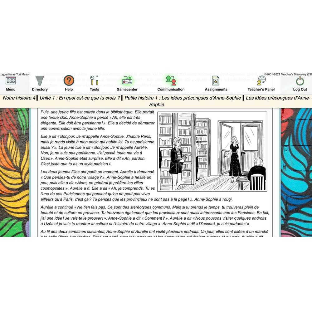 Introduction to the Notre histoire Series by Voces Digital 