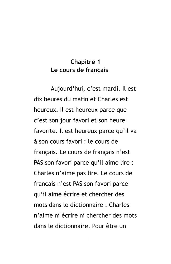 La classe des confessions (Part 1) French Level 1 Reader, French ...