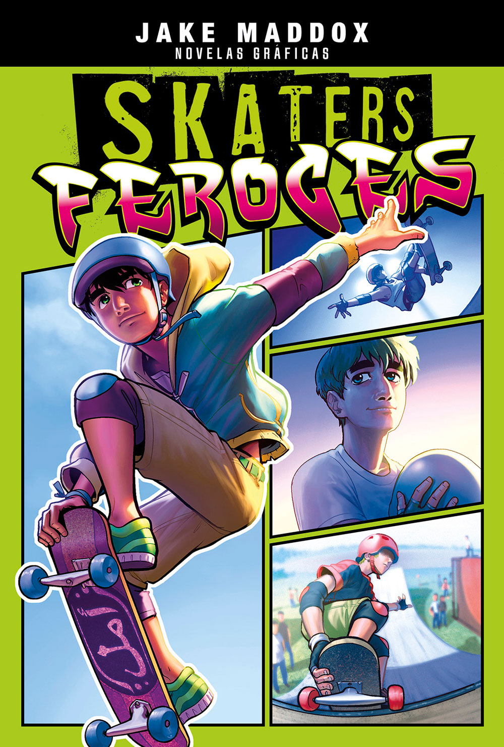 Skaters feroces Spanish Level 4+ Graphic Reader