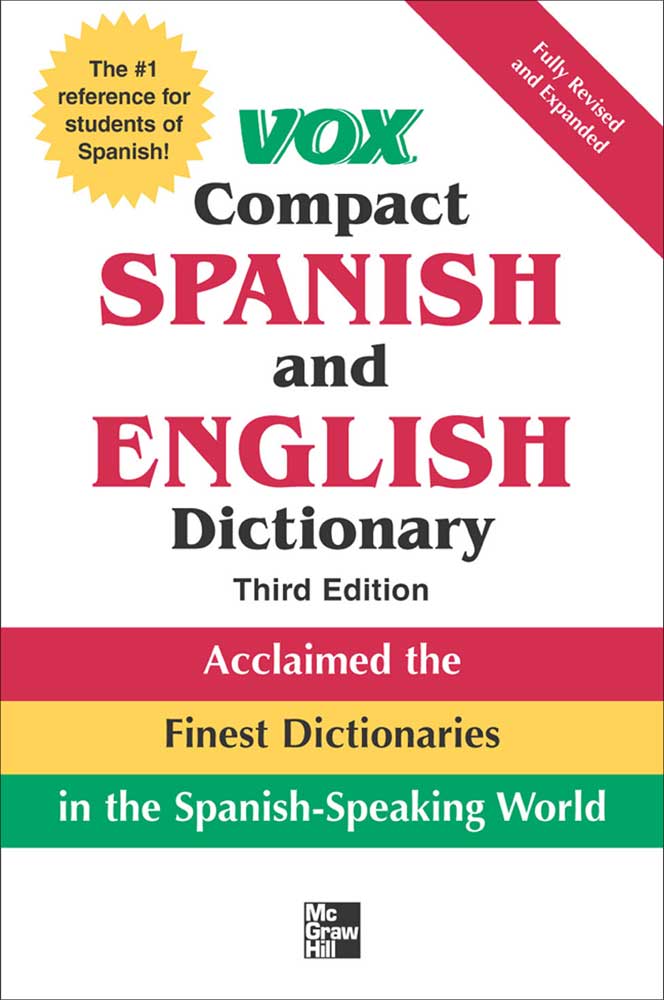 VOX Compact Spanish Hardbound Dictionary