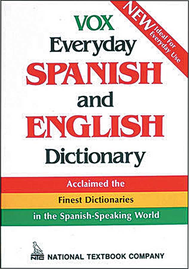 VOX Everyday Spanish & English Dictionary