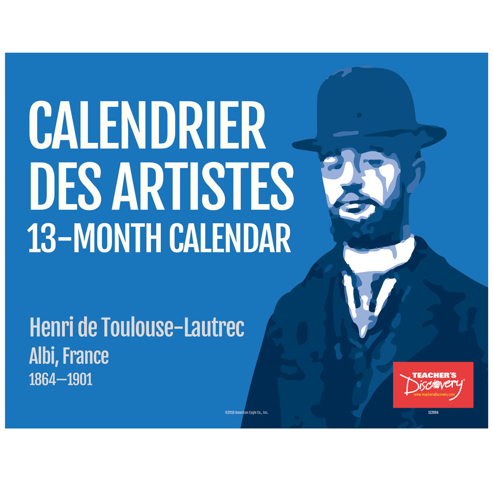 Calendrier des artistes 13-Month Calendar