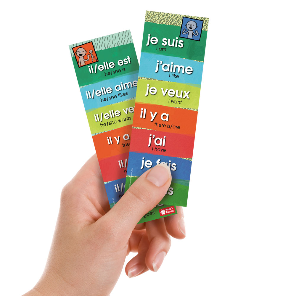 Super 7 French Bookmarks