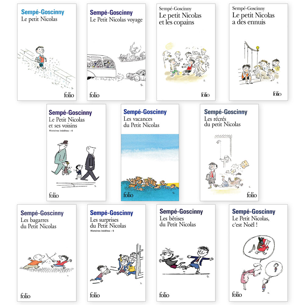 Le petit Nicolas French Collection - Set of 11 Books