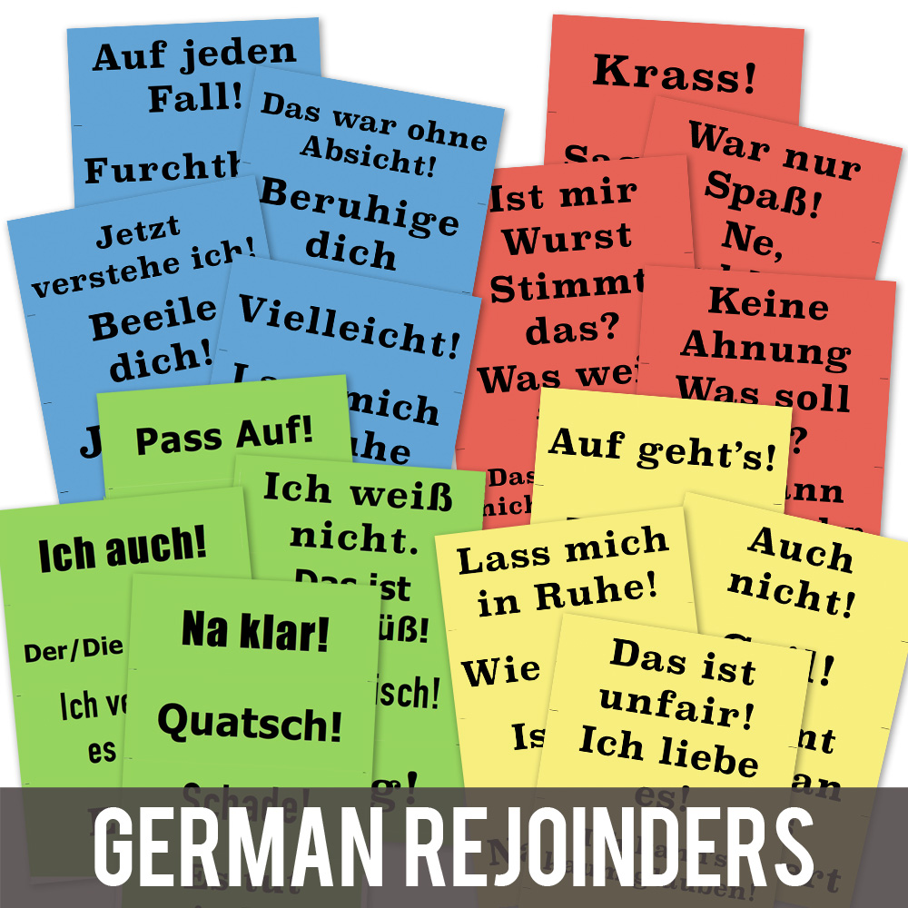 Rejoinder German Posters