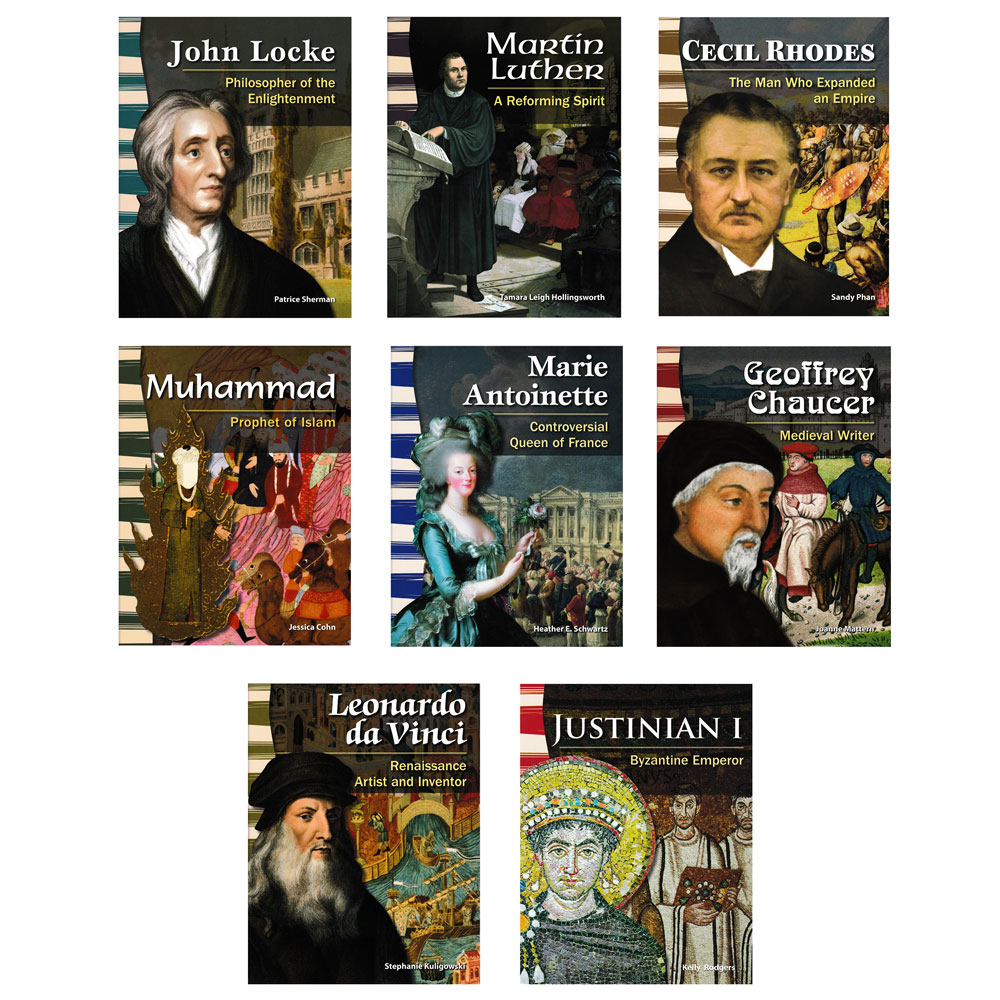 World History Primary Source Readers - Set of 8