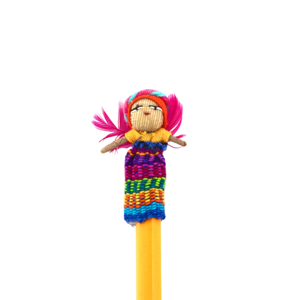 Maya Worry Doll Pencil Topper