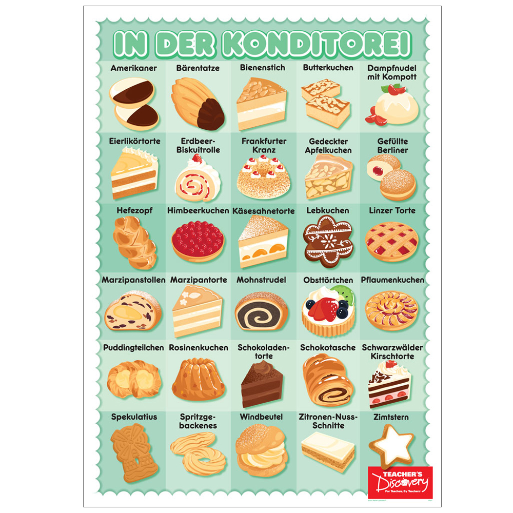 Pastry German Poster