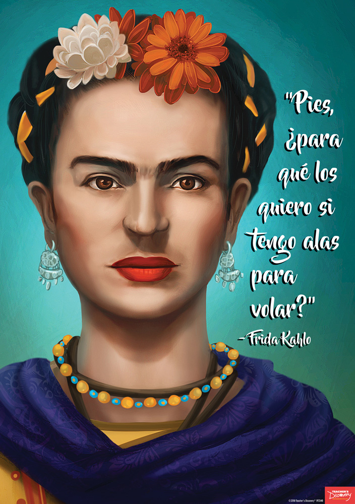 Frida Kahlo Spanish Big Poster
