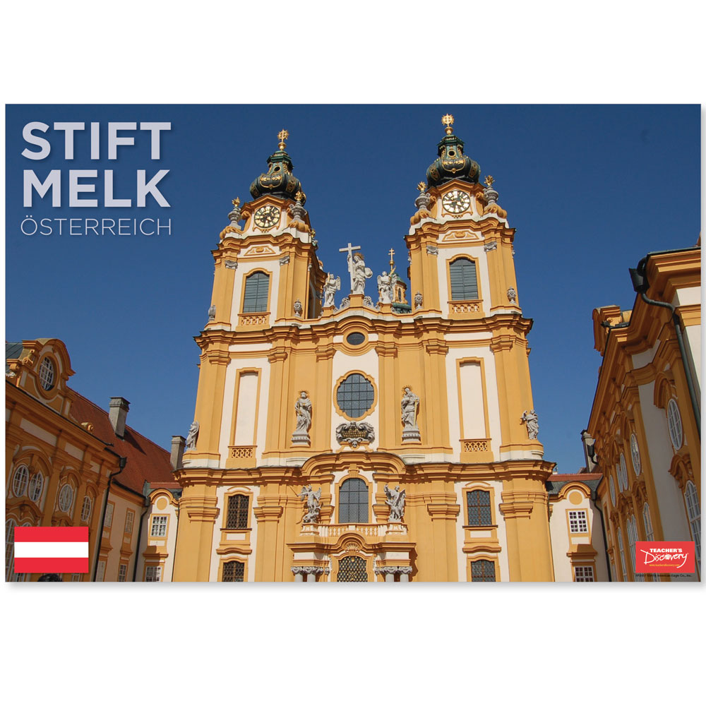 Stift Melk Austria Travel Mini-Poster