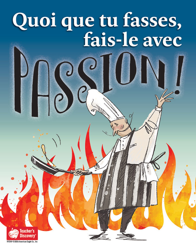 Do It with Passion Super Value French Poster