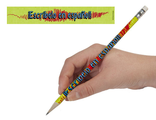 Write it in Spanish Enhanced® Pencils - Two Dozen