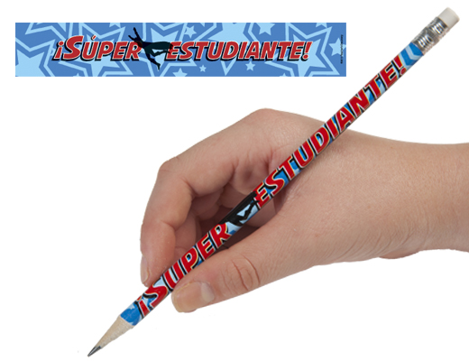 Super Student Spanish Enhanced® Pencils - Two Dozen