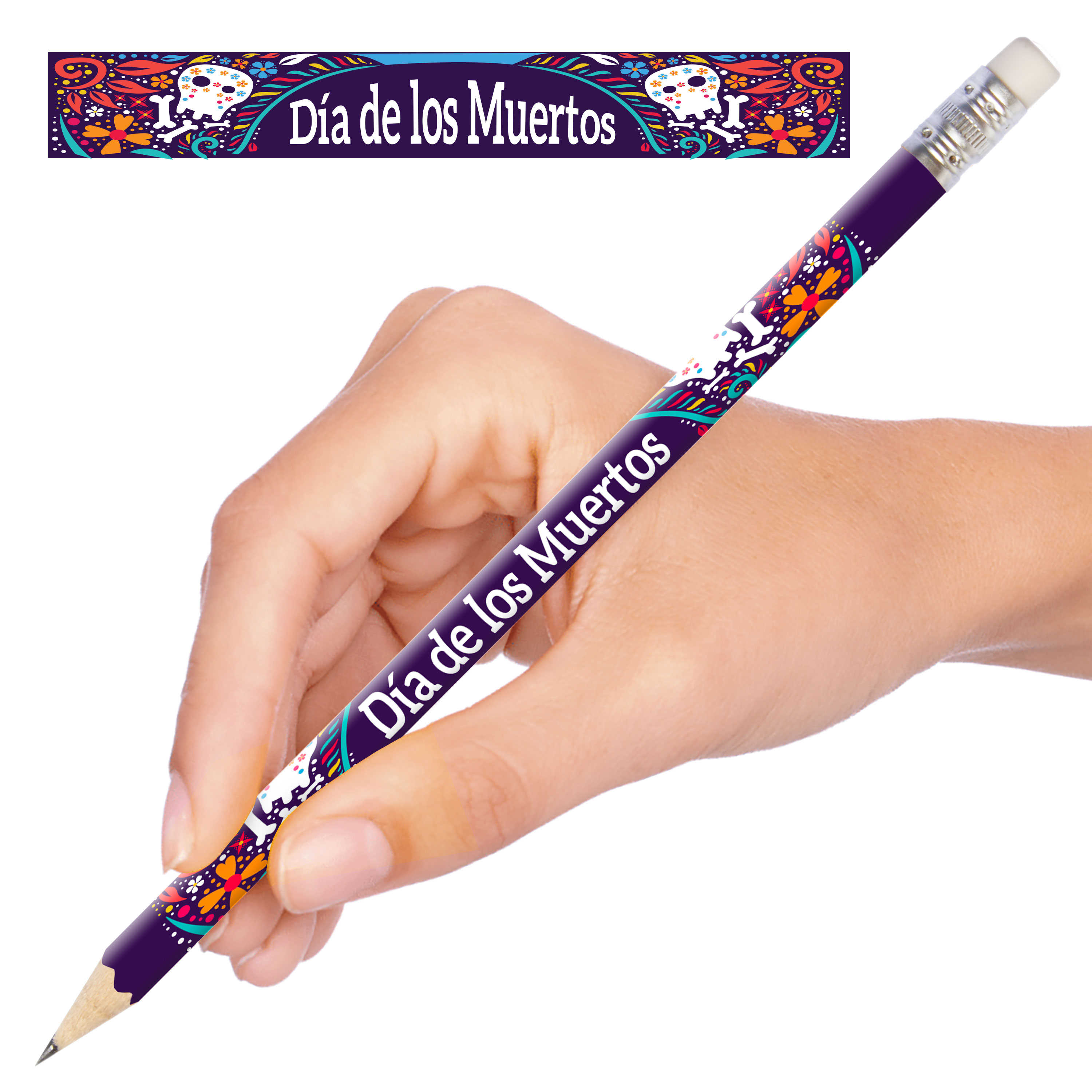 Day of the Dead Enhanced® Spanish Pencils