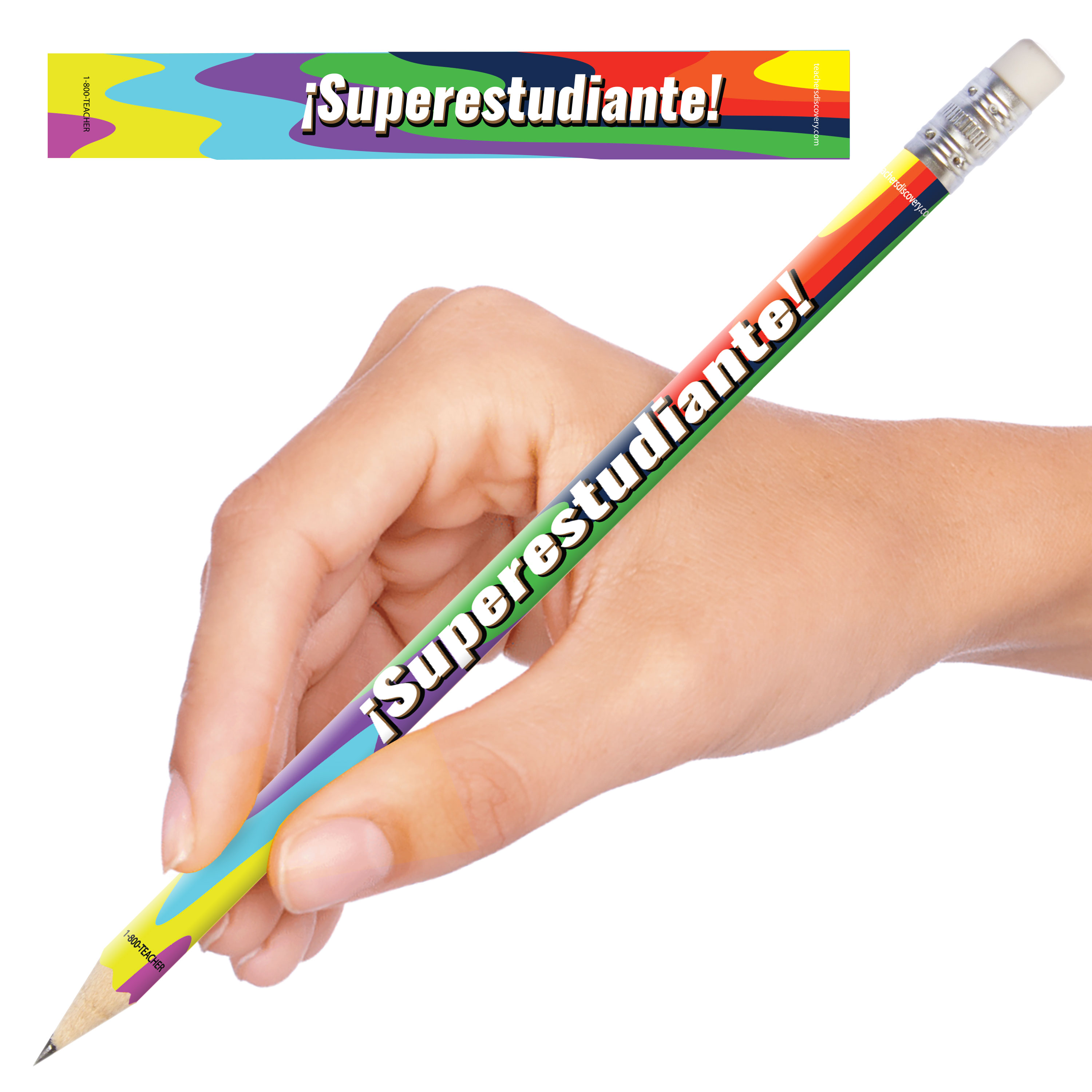 ¡Superestudiante! Enhanced® Spanish Pencils (2 dozen)