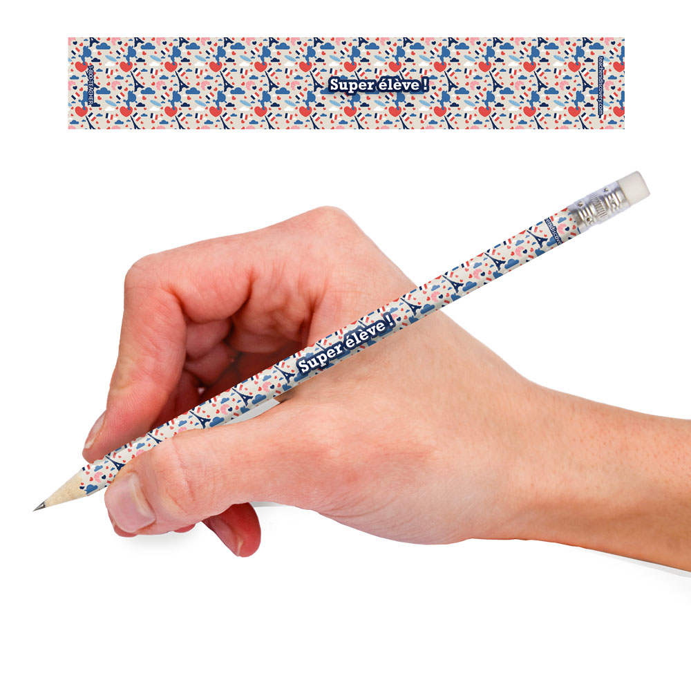 Super Student! French Enhanced® Pencils (Two Dozen)