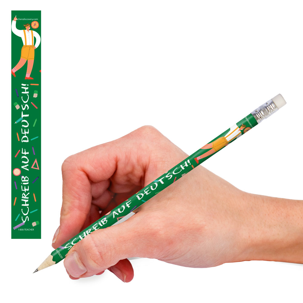 Write It in German! Enhanced® Pencils (Two Dozen) 