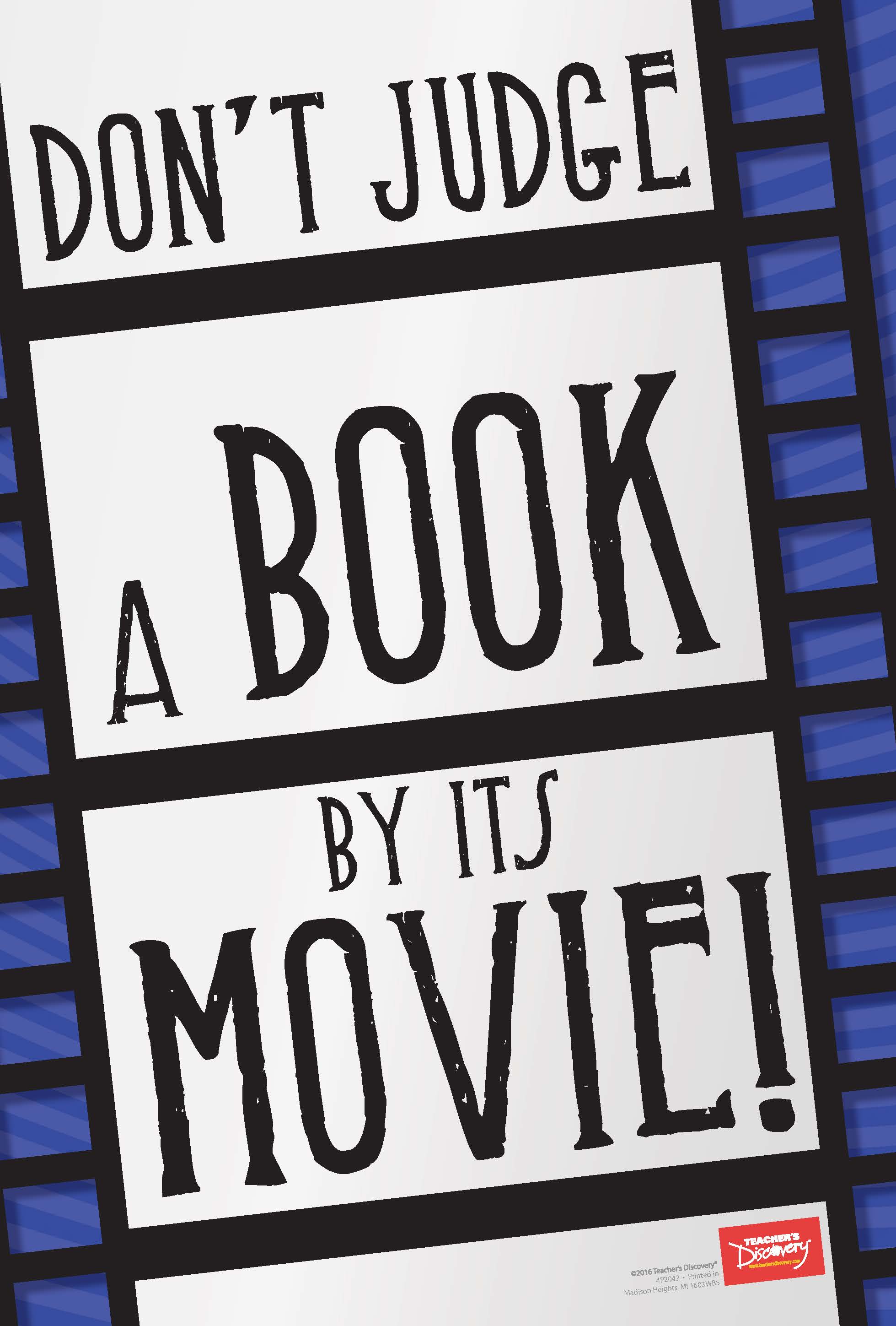 Don't Judge a Book by Its Movie! Mini-Poster