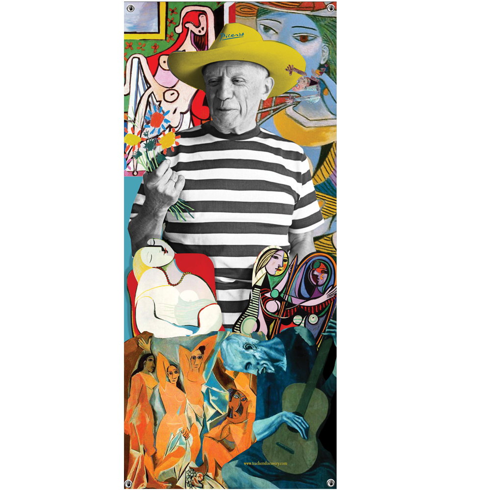 Pablo Picasso Vinyl Banner 