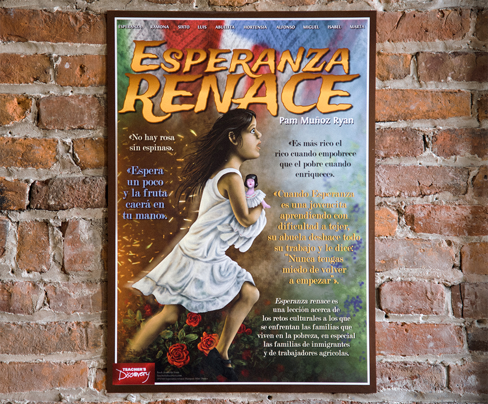 Esperanza renace Marquee Spanish Poster