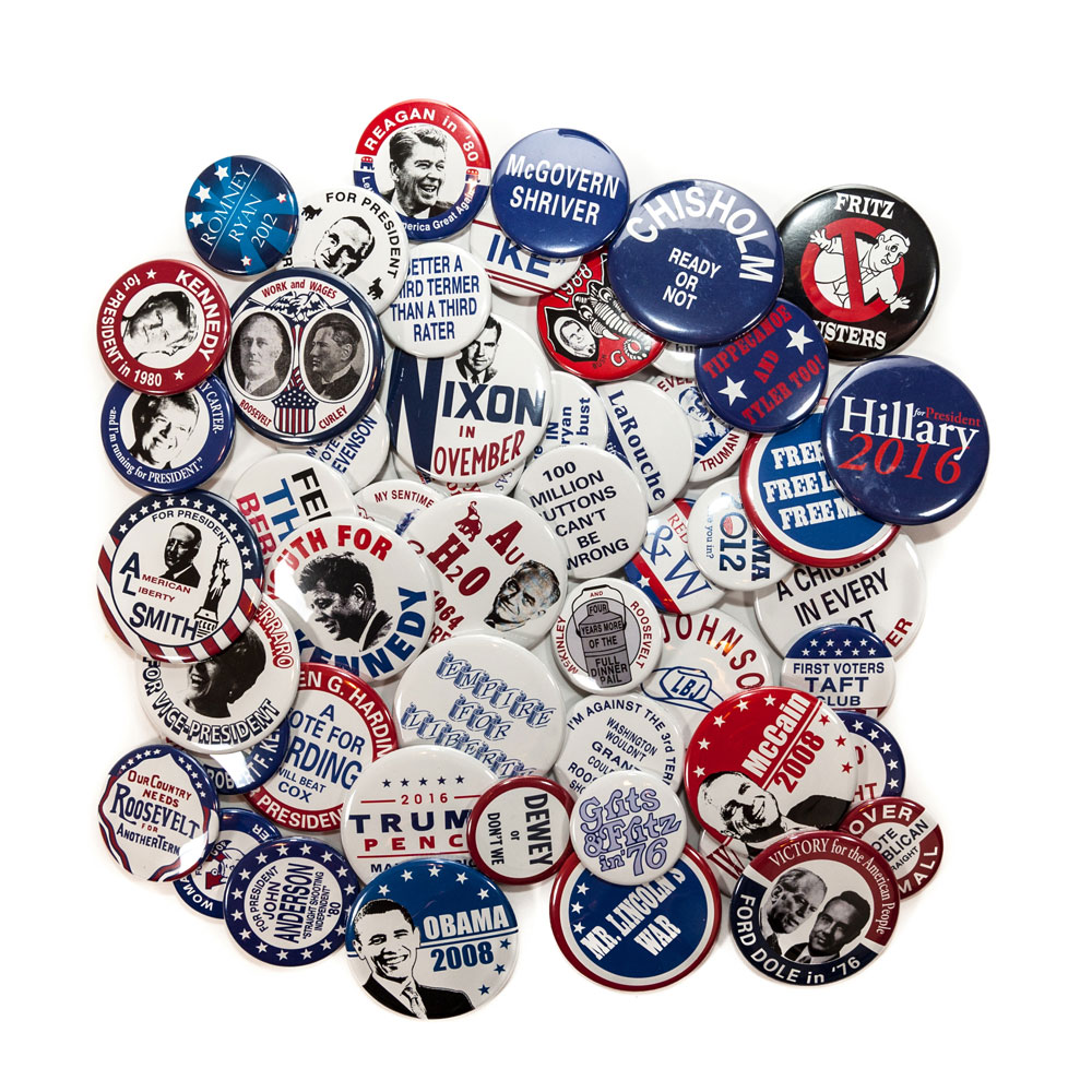Campaign Buttons - Set of 52