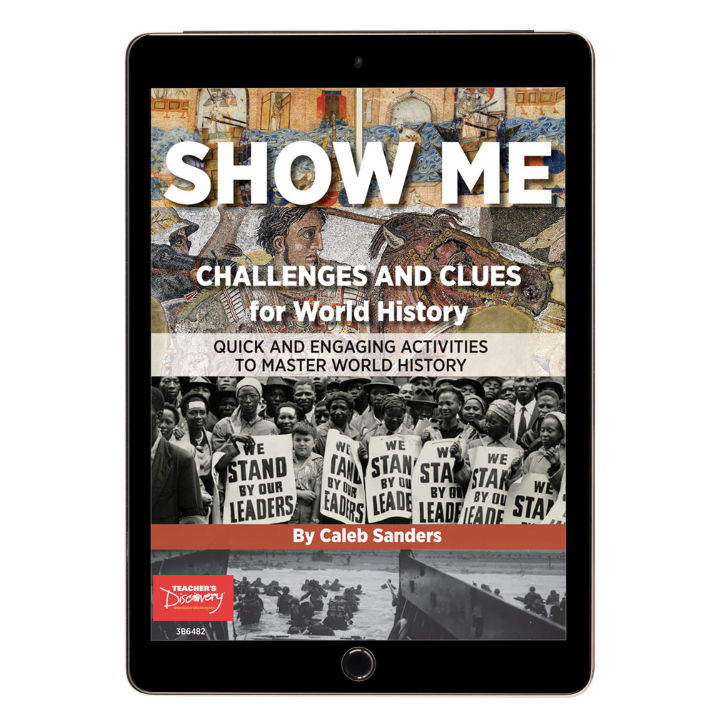 Show Me Challenges and Clues for World History Book