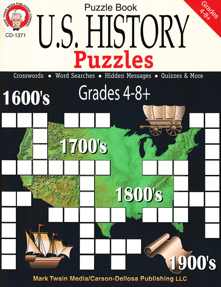 U.S. History Puzzles Book 1