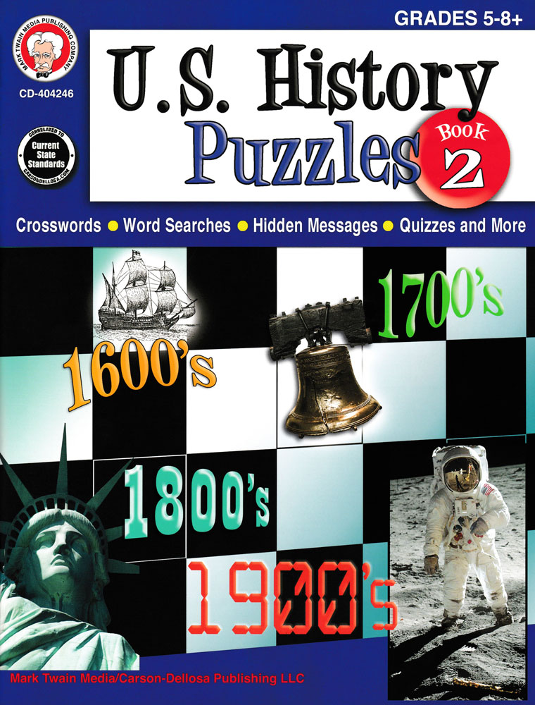U.S. History Puzzles Book 2