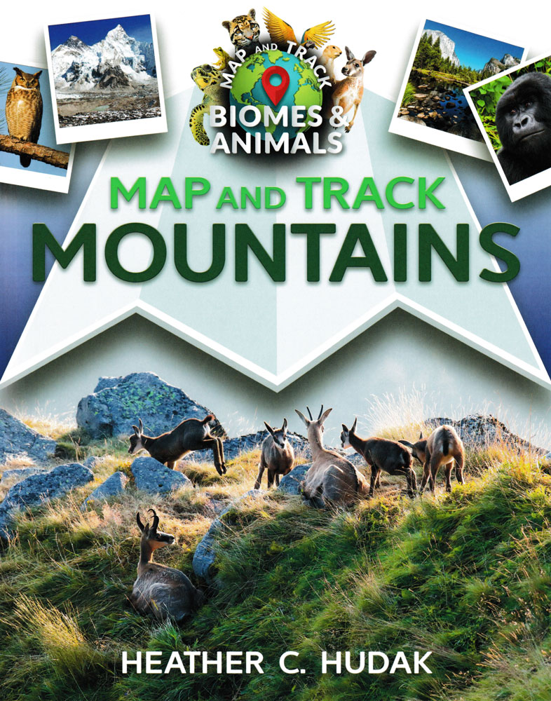 Map and Track Mountains Book