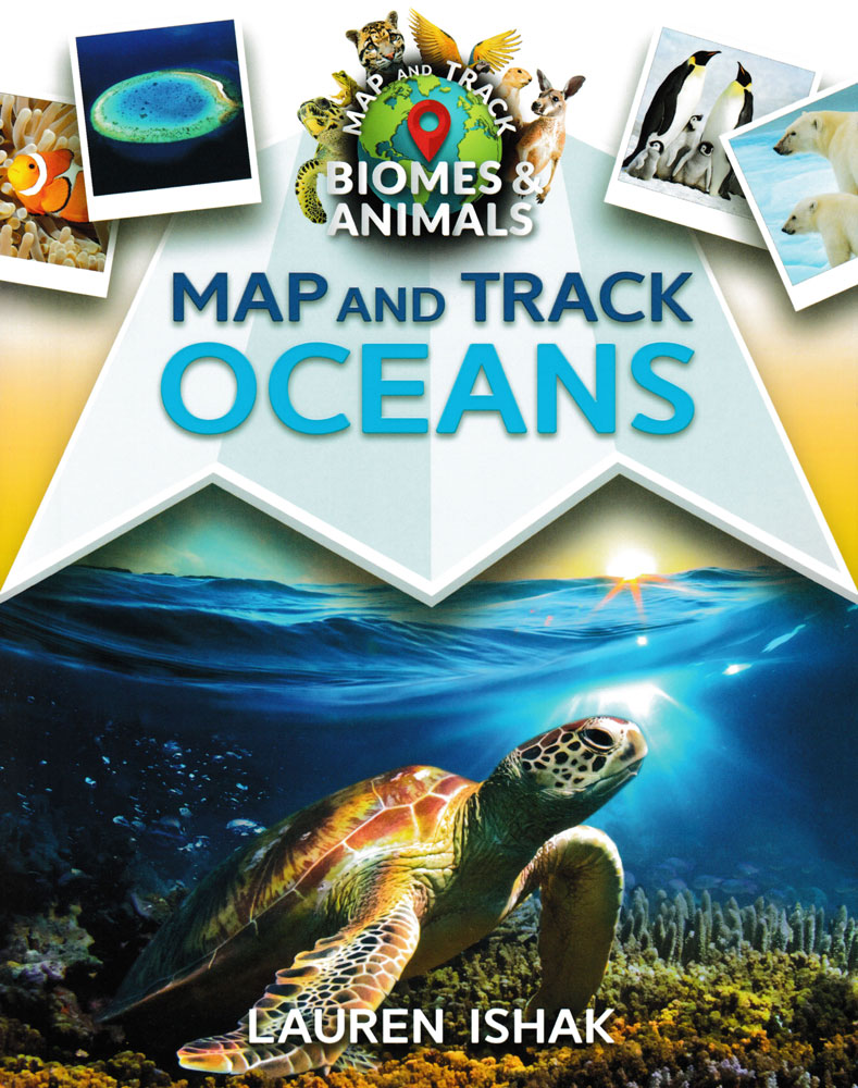 Map and Track Oceans Book