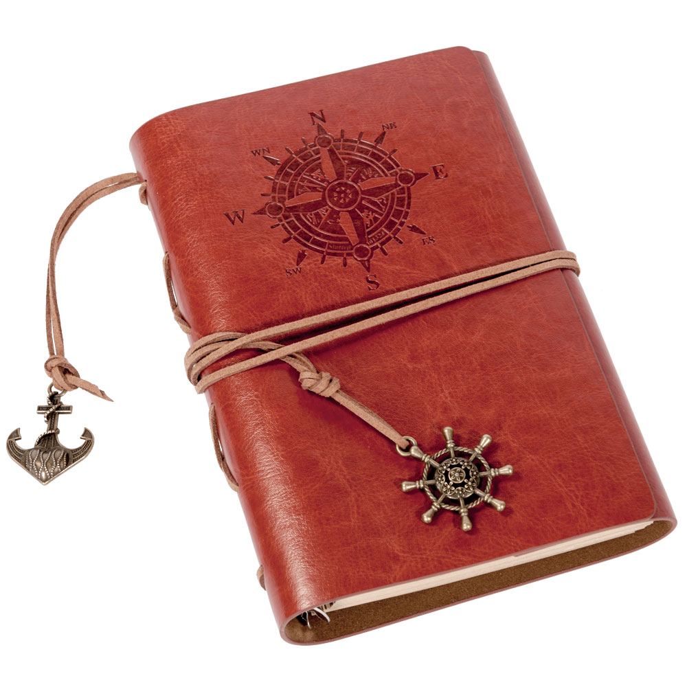Compass Leather Journal