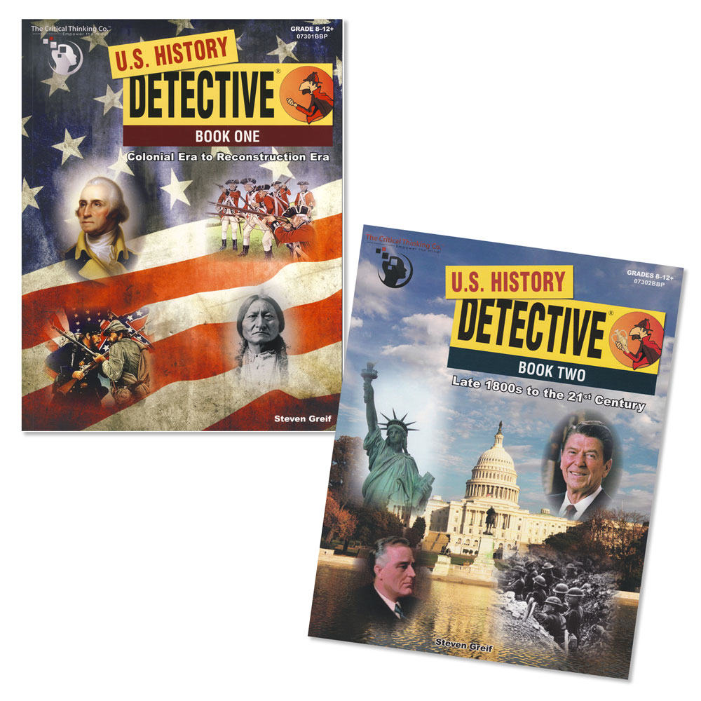 U.S. History Detective Books Set of 2