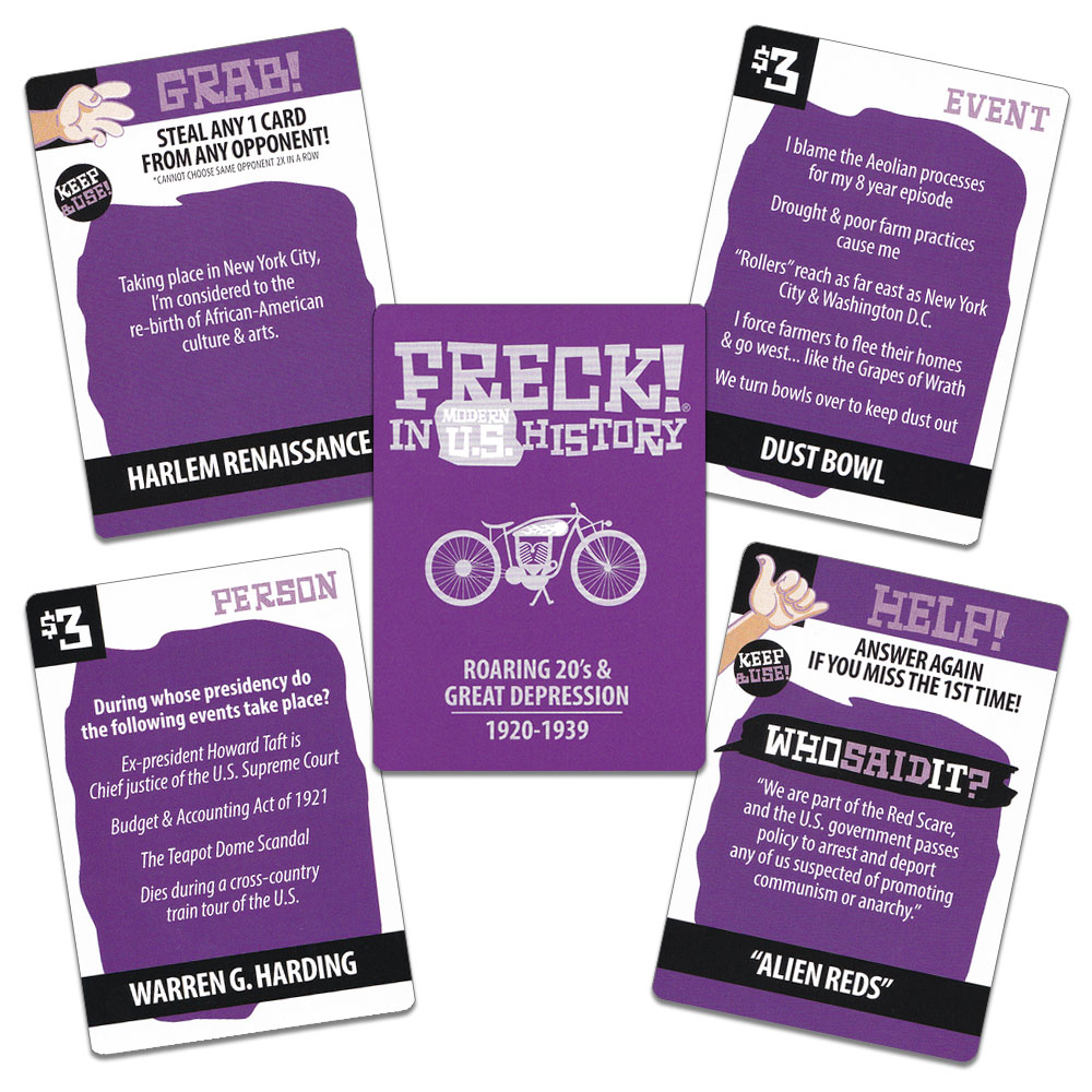 FRECK! Roaring 20's & Great Depression Game