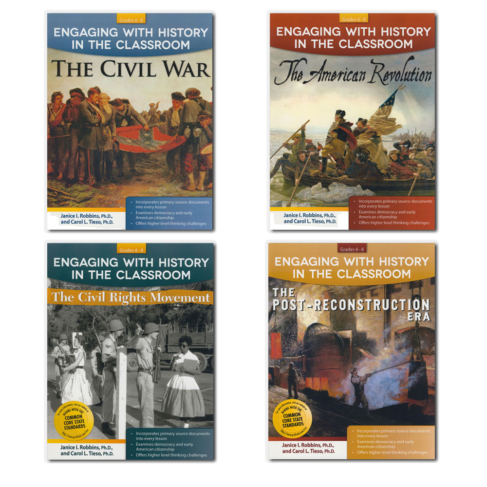 Engaging with History in the Classroom Set of 4 Books