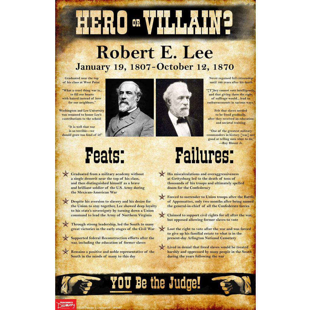 Robert E. Lee: Hero or Villain? Mini-Poster