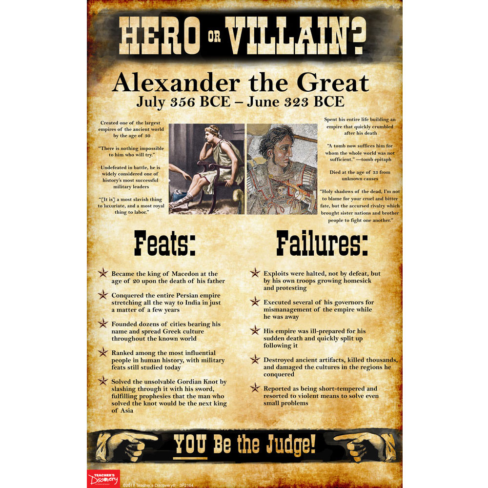 Alexander the Great: Hero or Villain? Mini-Poster