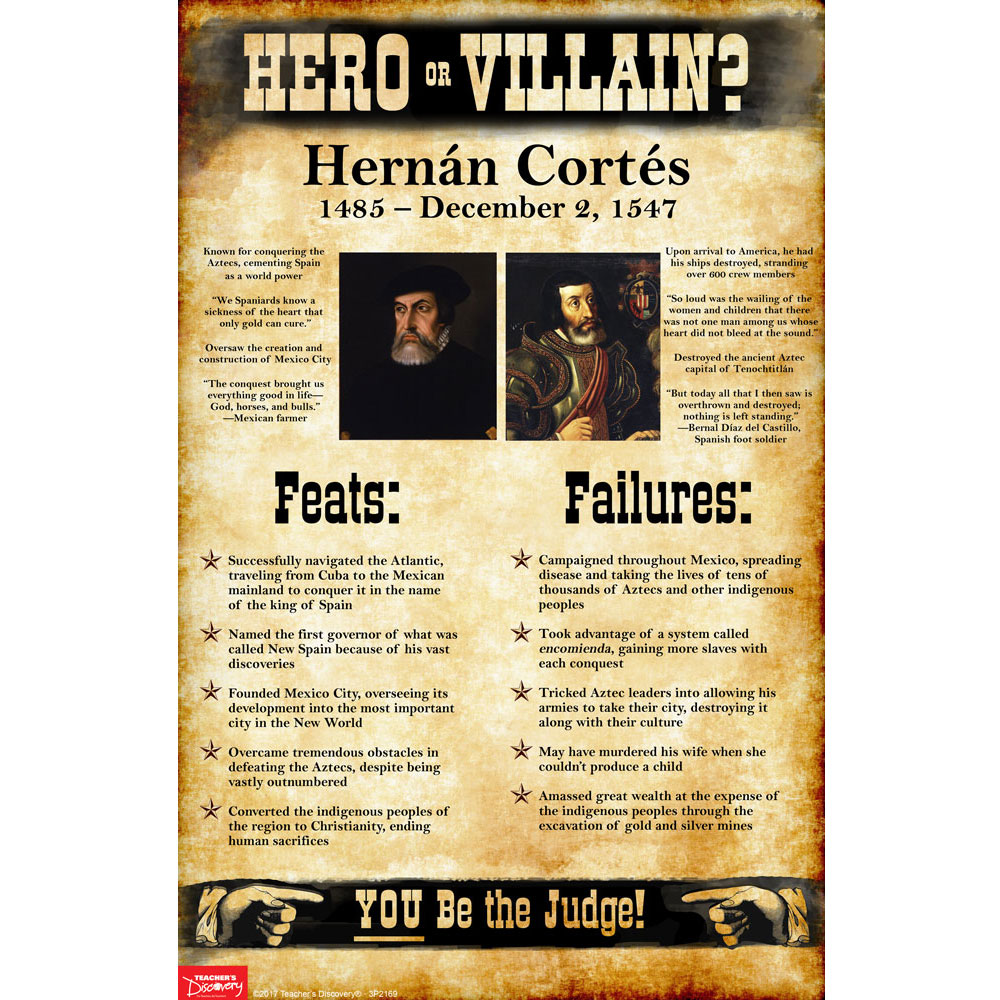 Hernán Cortés: Hero or Villain? Mini-Poster