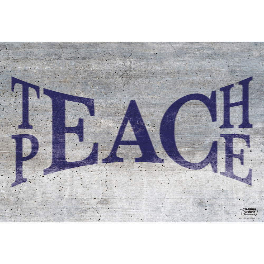 Teach Peace Mini-Poster