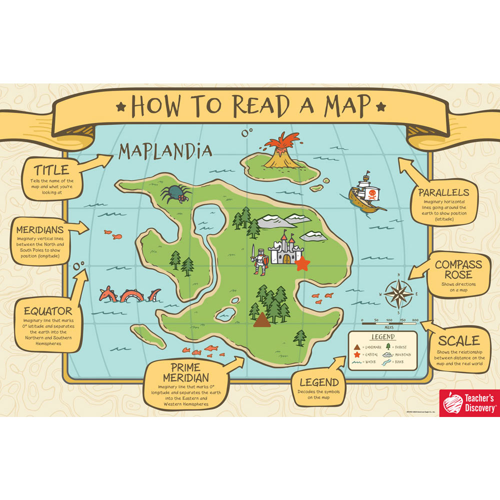 How to Read a Map Chart