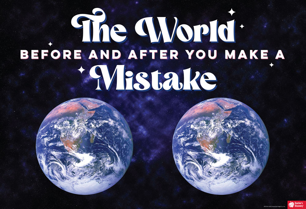 Before and After a Mistake Mini-Poster