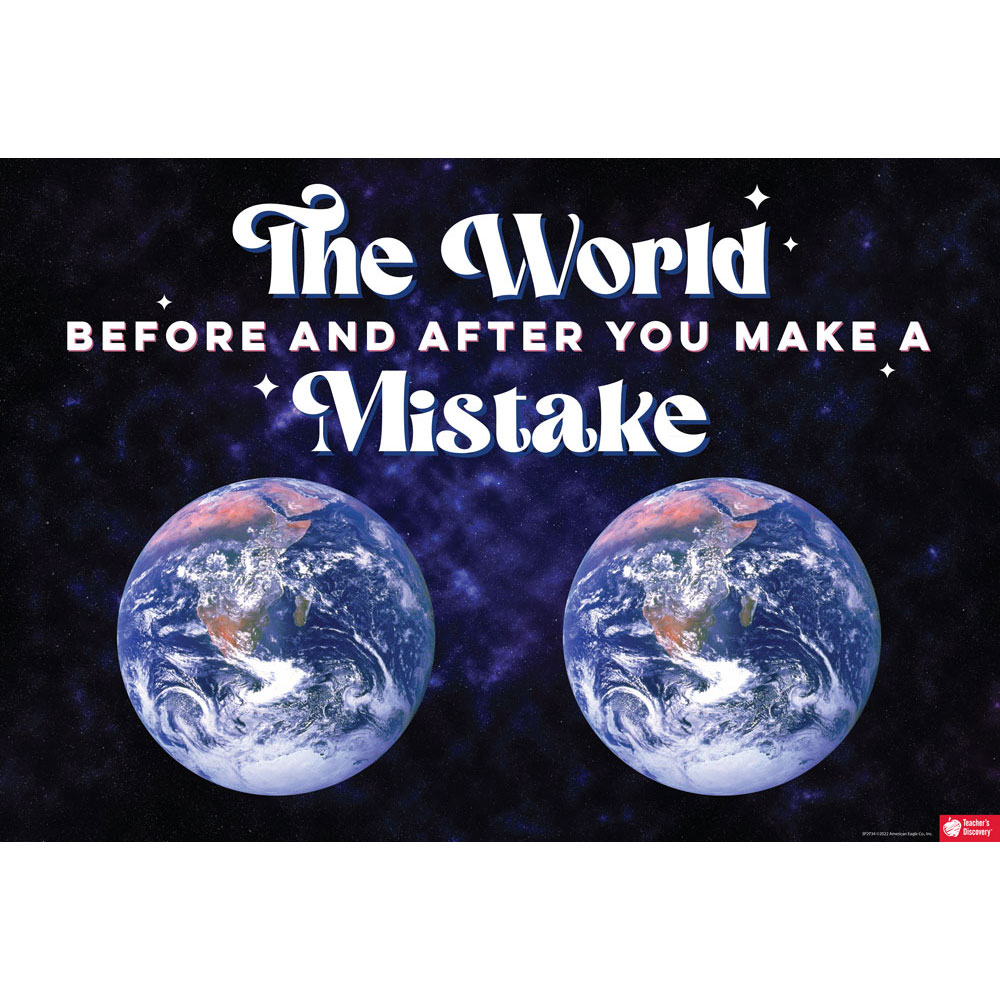 Before and After a Mistake Mini-Poster