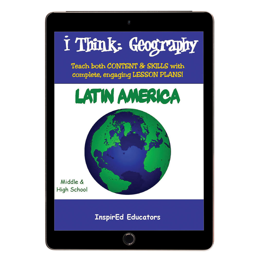 i Think: Geography, Latin America Activity Book