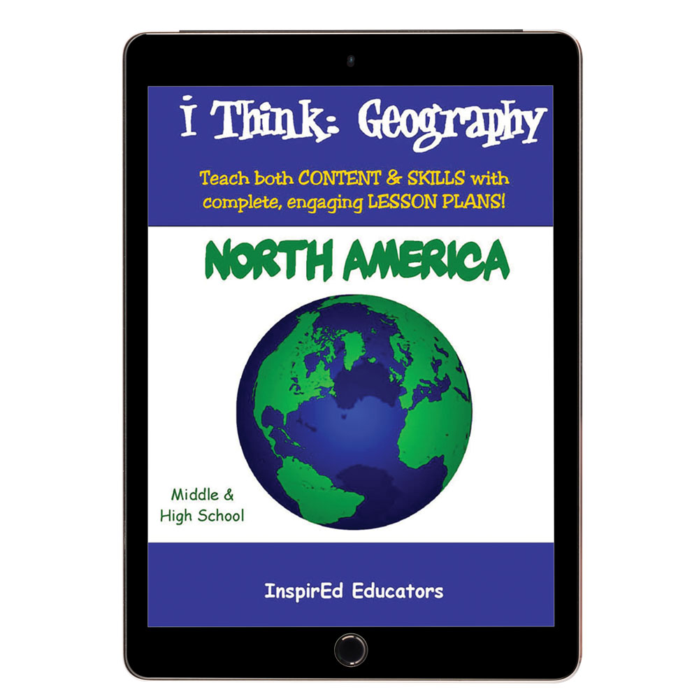 i Think: Geography, North America Activity Book